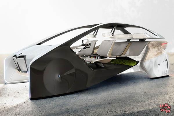 بی‌ ام و با i Inside Future آینده کابین خودروهای خودران را به نمایش می‌گذارد 