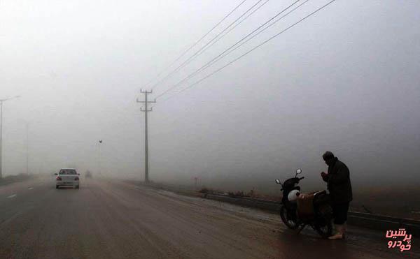 مه گرفتگی و کاهش دید در اردبیل، تبریز و زنجان