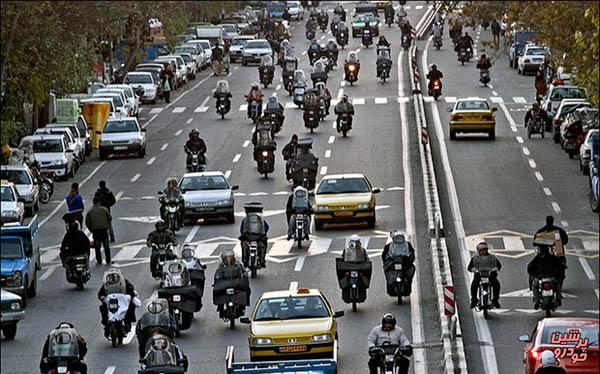 الزام موتورسیکلت‌ها به داشتن مجوز طرح ترافیک