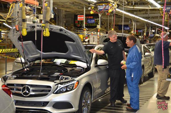 افت تولید خودرو در قاره آمریکا