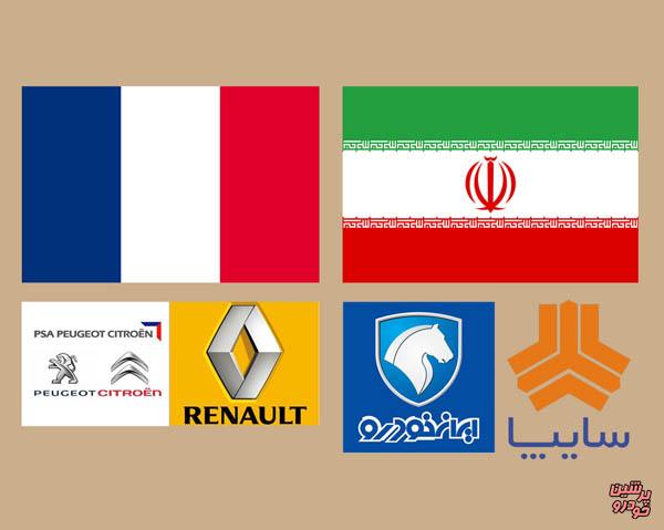 رقابت خودروسازان فرانسوی و چینی برای بازار ایران