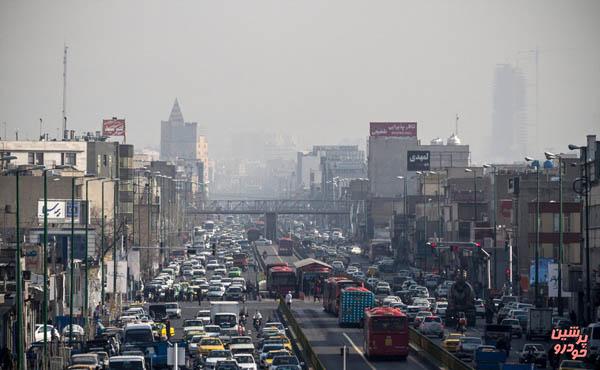 منشأ 85 درصد آلودگی هوای تهران خودرو و موتورسیکلت‌ هستند