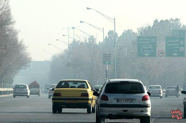 خودروها؛ متهم ردیف اول آلودگی هوای کرج