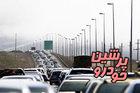 ترافیک سنگین در آزادراه «قزوین – کرج