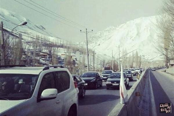 ترافیک سنگین در محورهای تهران-مشهد، کرج-چالوس و تهران-قم