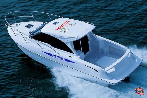 قایق هیبریدی تویوتا در مسابقات المپیک آزمایش می شود 