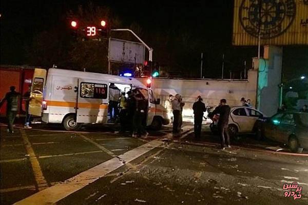 ۴ مصدوم در برخورد خودروی پژو ۴۰۵ با جک + تصاویر