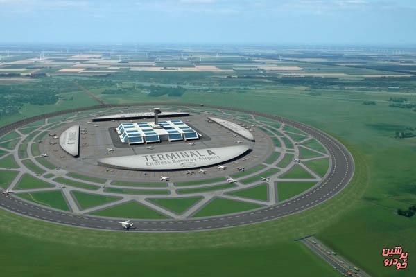 طرح باند فرودگاه دایره شکل در هلند
