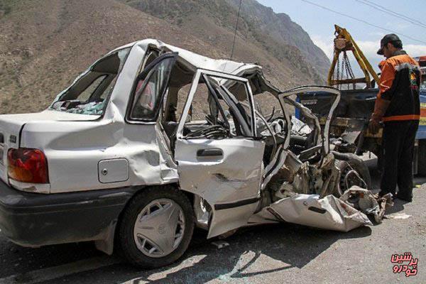 مرگ ۴ نفر در تصادف جاده قدیم همدان - ساوه