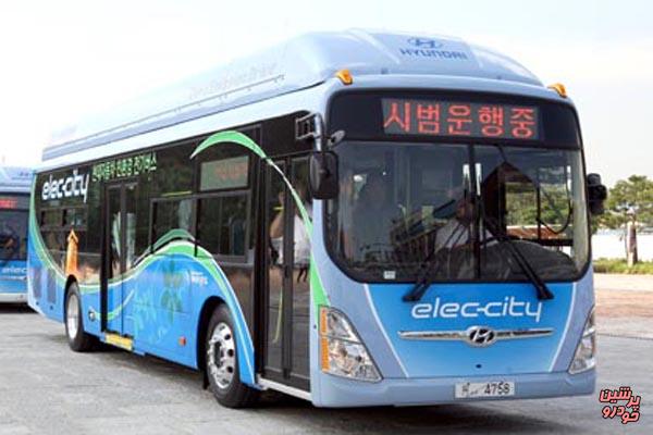 اولین اتوبوس الکتریکی هیوندایی (+عکس)
