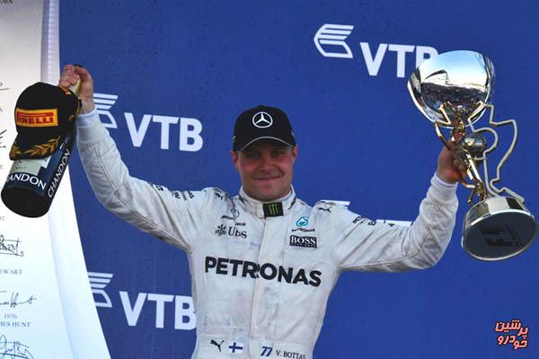 فرمول یک روسیه با قهرمانی بوتاس به پایان رسید