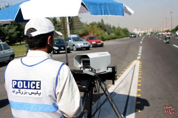 کنترل ٥٢ درصد تخلفات رانندگی درون شهری با دوربین