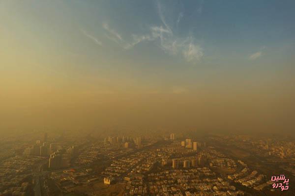 هوای تهران نا سالم است 