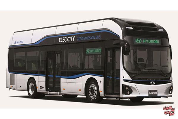 اولین اتوبوس الکتریکی هیوندای، آماده‌ی تولید شد 