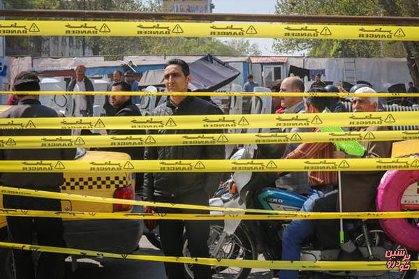 اطلاعیه پلیس راهور درباره محدویت ترافیکی در میدان بهارستان