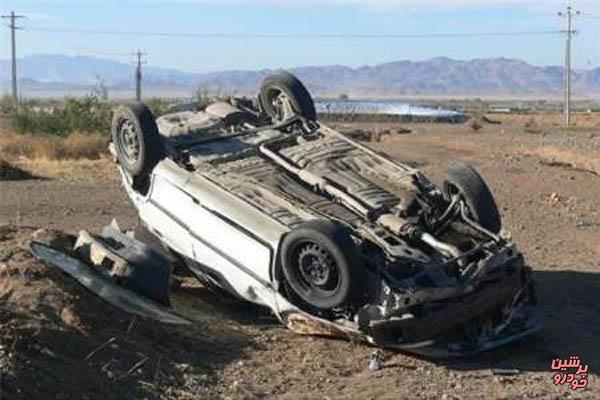 واژگونی خودروی سواری در محور اصفهان به شهرکرد 6 مصدوم داشت