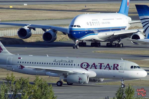 ارائه خدمات بی وقفه تقرب پرواز ایران به پروازهای عبوری قطری