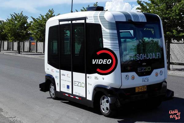 حرکت اتوبوس‌های خودران در شبکه حمل و نقل عمومی+تصویر