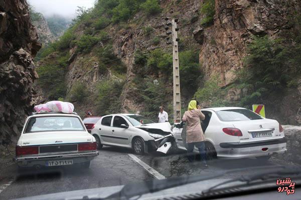 حادثه رانندگی در کرمانشاه ۲ کشته و ۲ مجروح 