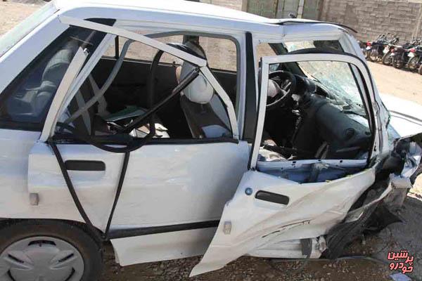 تصادف پراید با اتوبوس 6 کشته و 16 زخمی برجای گذاشت