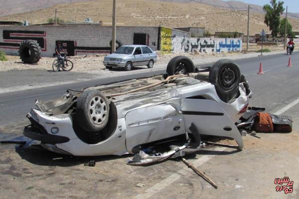 درگذشت مادر و دختر در واژگونی خودرو در مسیر شاهرود - میامی