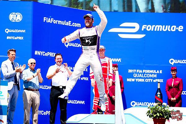 DS بر سکوی نخست مسابقات رالی Formula E