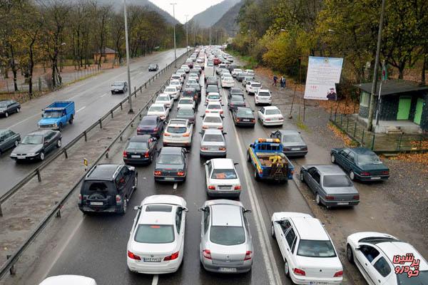 ترافیک سنگین  در آزادراه‌های کرج- تهران و کرج-قزوین 