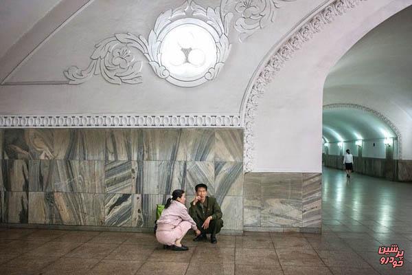 عمیق‌ترین تونل‌های متروی جهان در کره شمالی 
