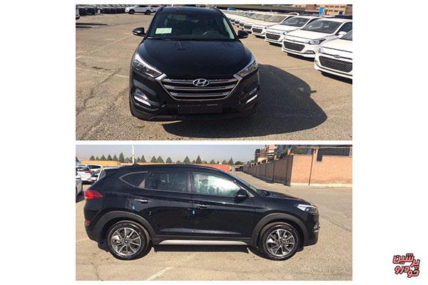 هیوندای توسان کرمان موتور به پارکینگ تهران رسید+تصاویر