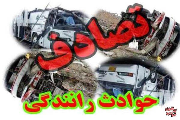 29 مصدوم در پنج تصادف در جاده های مازندران