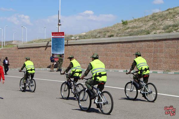 پلیس دوچرخه سوار در شهرستان البرز راه اندازی شد