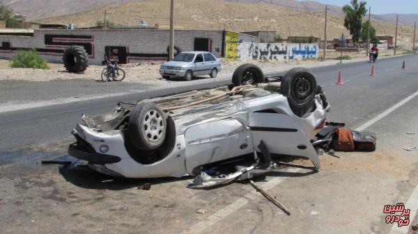 واژگونی ، علت اصلی حوادث رانندگی در جاده های ایلام
