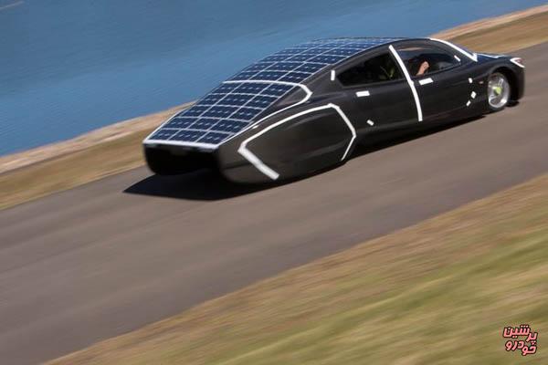 خودروی خورشیدی با مصرفی برابر با دستگاه توستر+تصویر