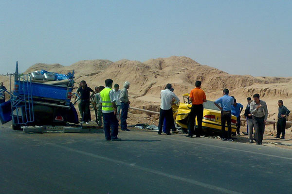 تلفات جاده ای تهران کاهش یافت