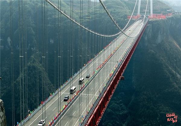 بلندترین و طولانی‌ترین پل جهان +تصاویر
