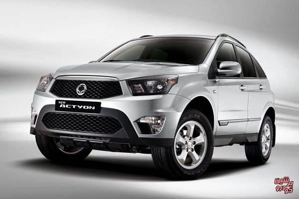 قیمت محصولات SsangYong در خارج از کشور+جدول
