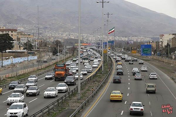 تردد بیش از یک میلیون خودرو در جاده های زنجان