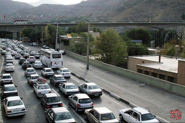 تردد ۶۳ میلیون خودرو در محورهای استان همدان