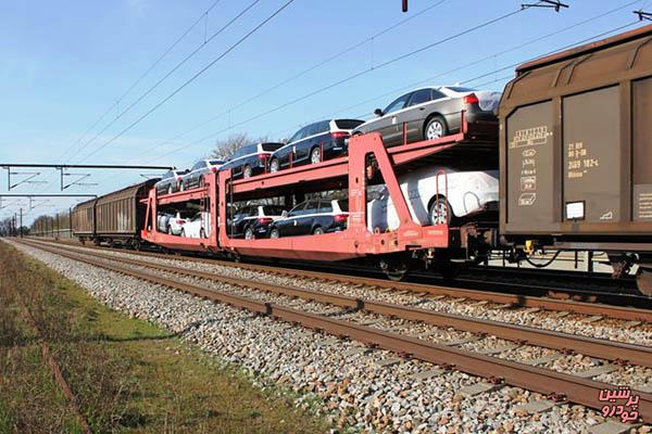 جابجایی 2500 خودرو از طریق راه آهن جنوب شرق کشور
