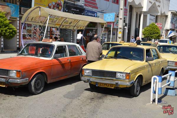 مالکان تاکسی‌های فرسوده در کرمانشاه خودرو خود را نوسازی کنند