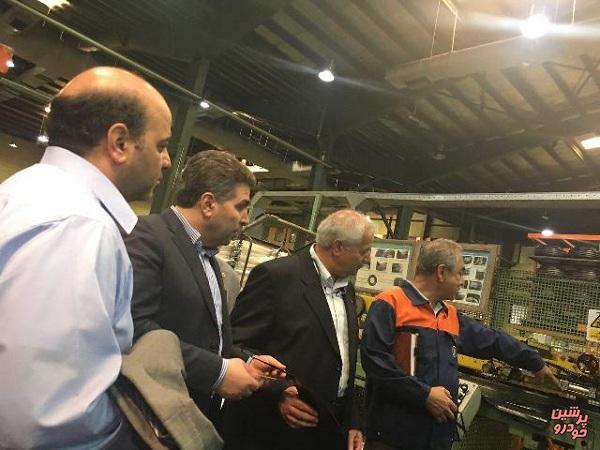 بازدید سایپایی ها از قطعه سازان یزدی