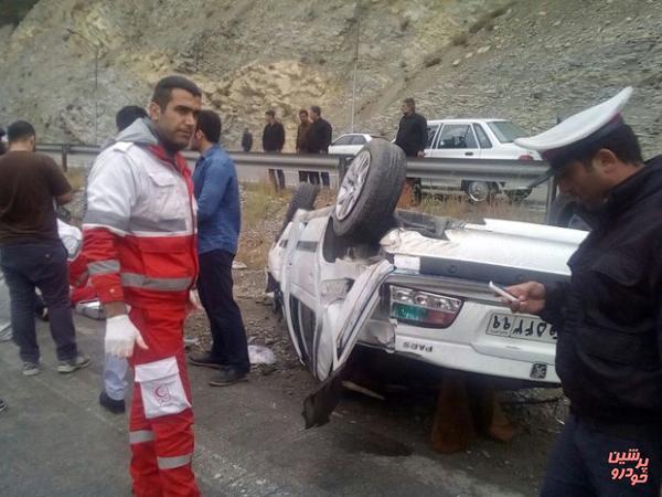 بی‌توجهی رانندگان به جلو مهمترین عامل تصادفات برون‌شهری در شهریور