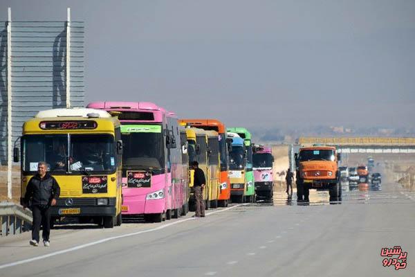  11 رام قطار و 300 اتوبوس برای جابه جایی زائران اربعین 