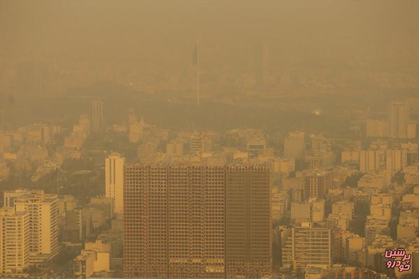 آوار آلودگی هوا بر سر پایتخت‌نشینان