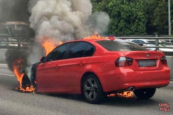  فراخوان بیش از1میلیون BMWبه دلیل ریسک آتش سوزی