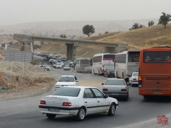 ترافیک سنگین درمحور شلمچه- خرمشهر