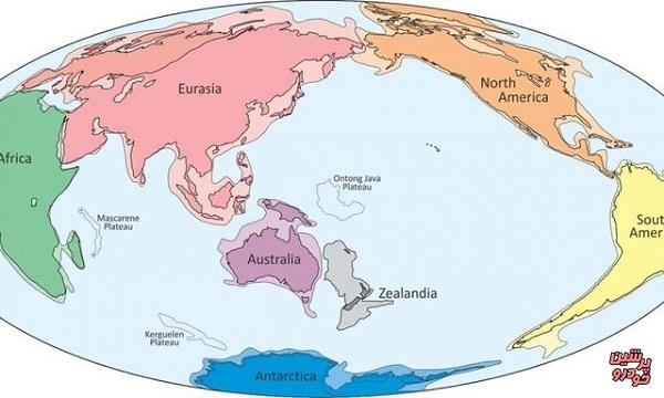 قاره ای گمشده زیر اقیانوس آرام
