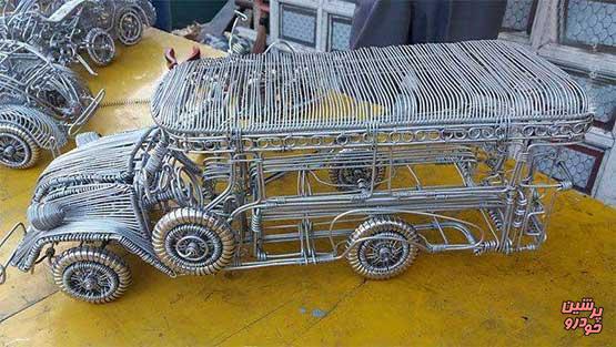 ساخت خودروی مسی+تصویر