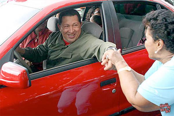 مرحوم چاوز و خودروی سمند! 