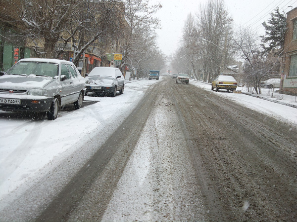 کولاک شدید در جاده های خراسان‌رضوی